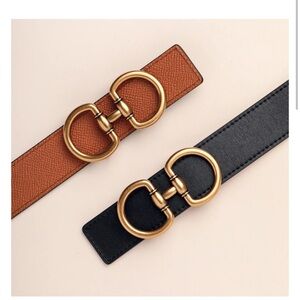 Edited Pieces Reversible Horse Bit Belt XS